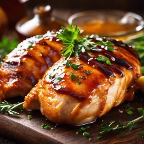 bbq chicken breast glaze