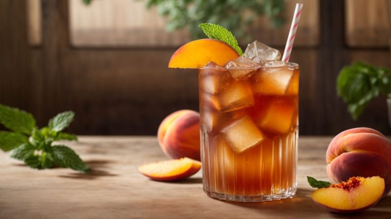Bourbon Peach Sweet Tea