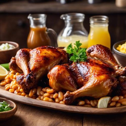 family bbq chicken legs