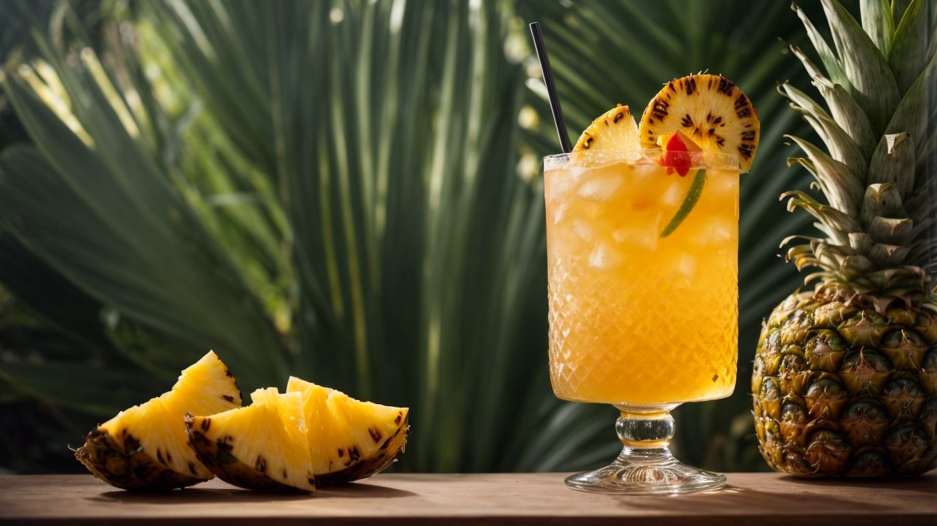 Savor the Tropical Flavor with our Grilled Pineapple and Rum Cocktail Recipe