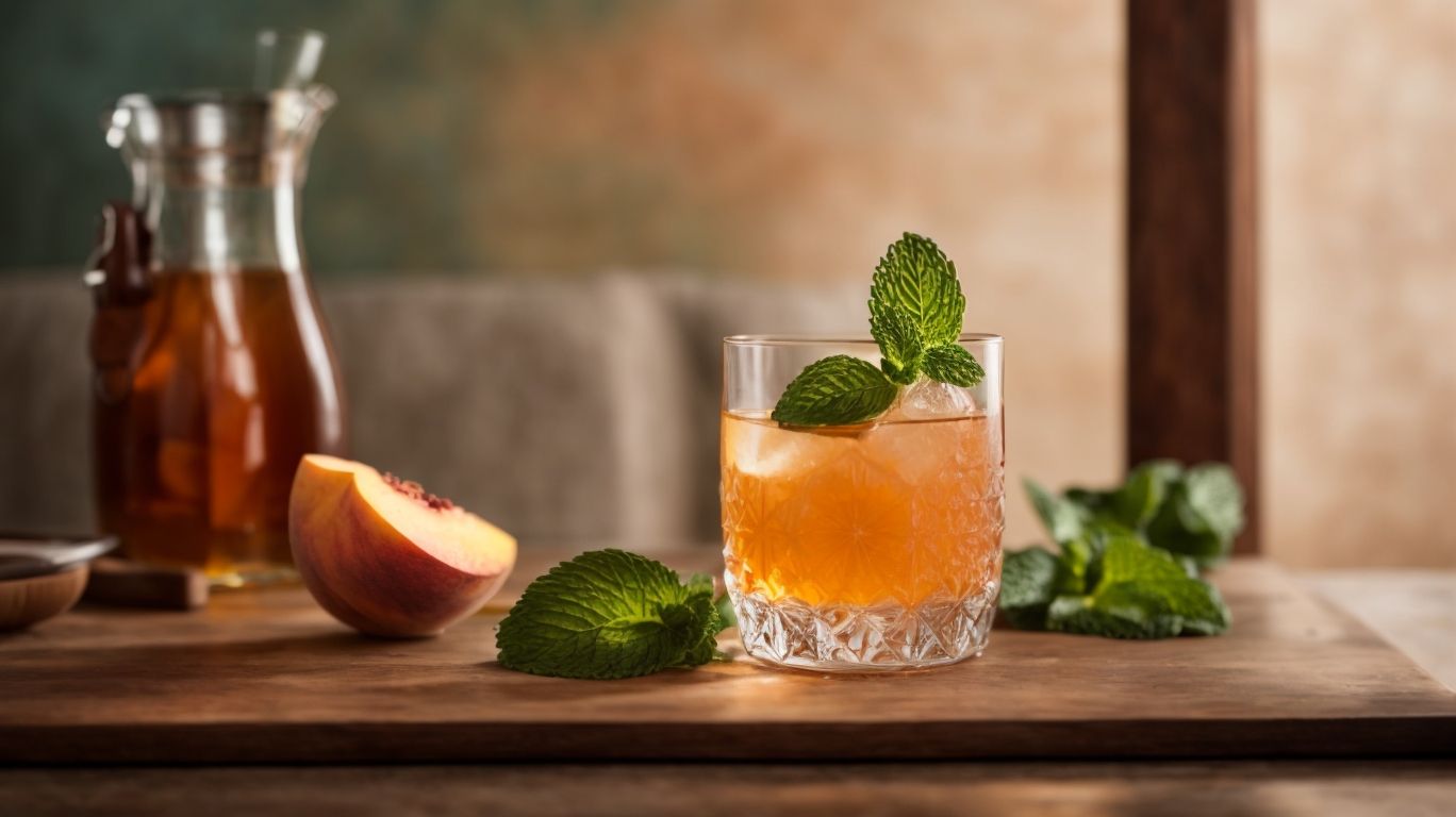 Satisfy Your Thirst with a Refreshing Peach Bourbon Arnold Palmer
