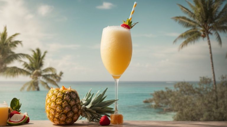 Pineapple Coconut Rum Slush
