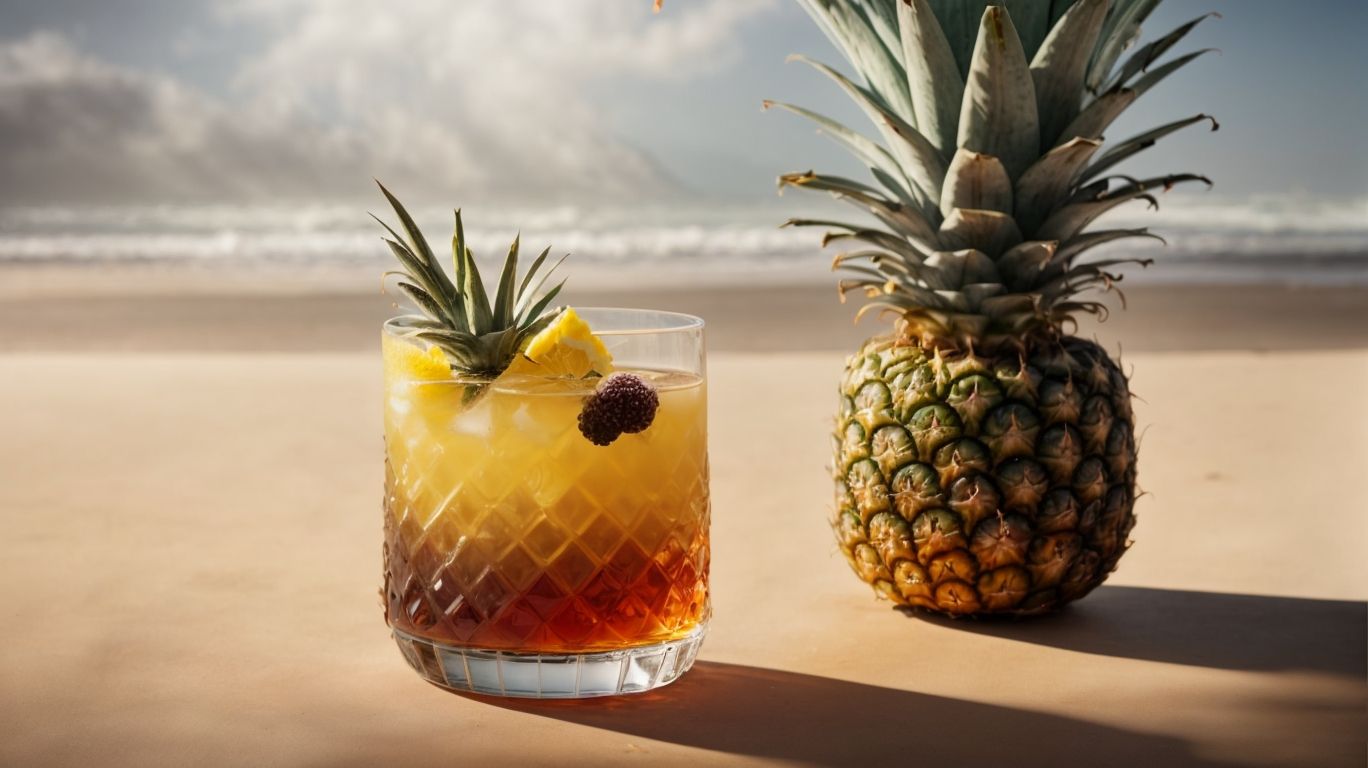 Savor the Sweet and Smoky Flavor: How to Make a Smoked Pineapple Martini
