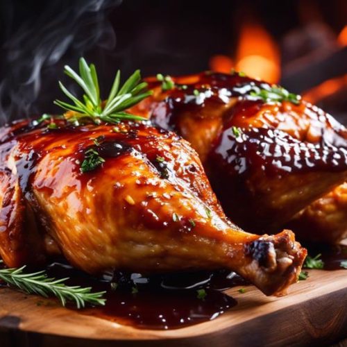 sticky bbq chicken recipe