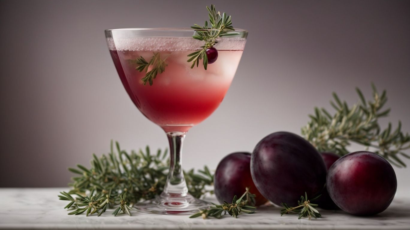 Discover the Delicious Twist of Our Thyme and Plum Mule Recipe