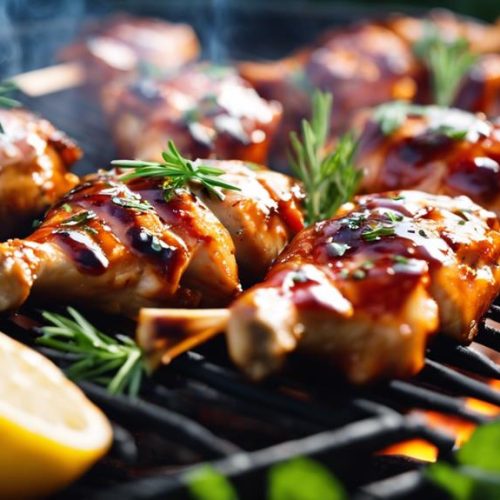 vegan bbq chicken leg