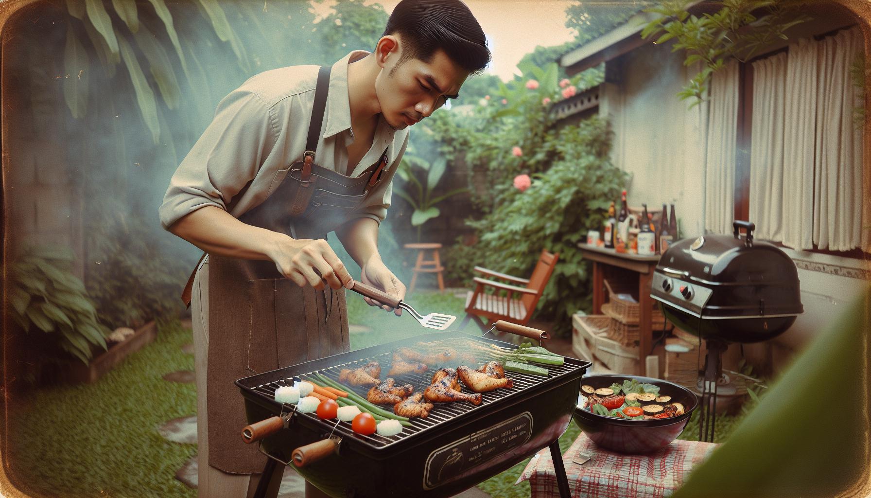 Classic BBQ Chicken Recipe on a Home Depot Charcoal Grill for Perfect Flavor