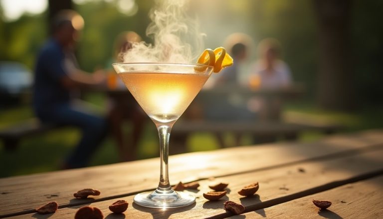 Cedar-Smoked Martini