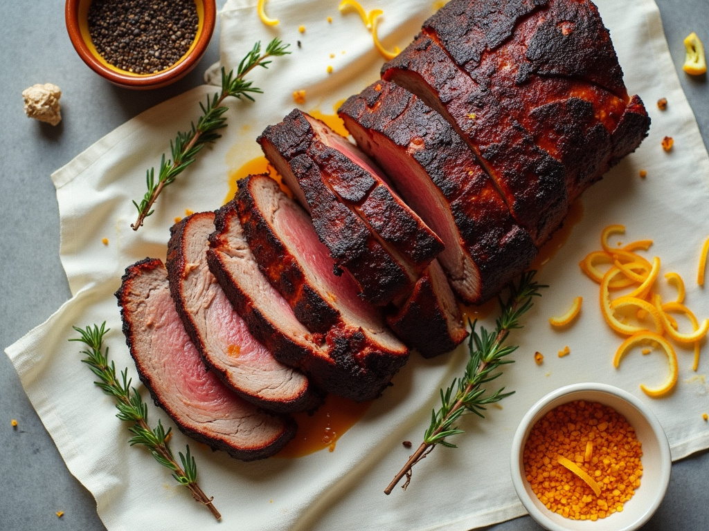 Hero image for the Low-Sodium Edition of Texas-Style Smoked Brisket.