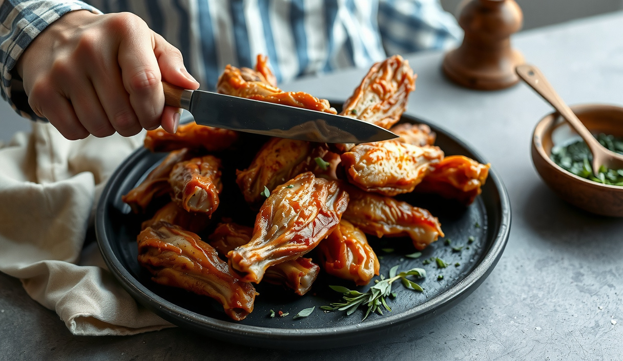 Gluten-Free Smoked Wings — Shatter-Crisp Coating