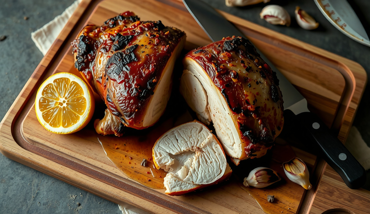 High-Protein Smoked Greek Yogurt Marinade Chicken