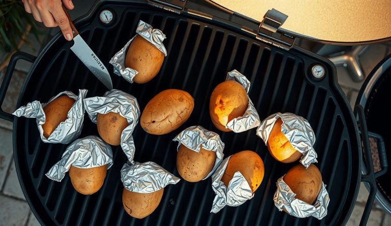 Smoked Baked Potatoes — Scaling Up for a Crowd