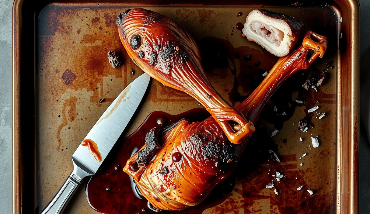 Smoked Turkey Legs — State-Fair Style