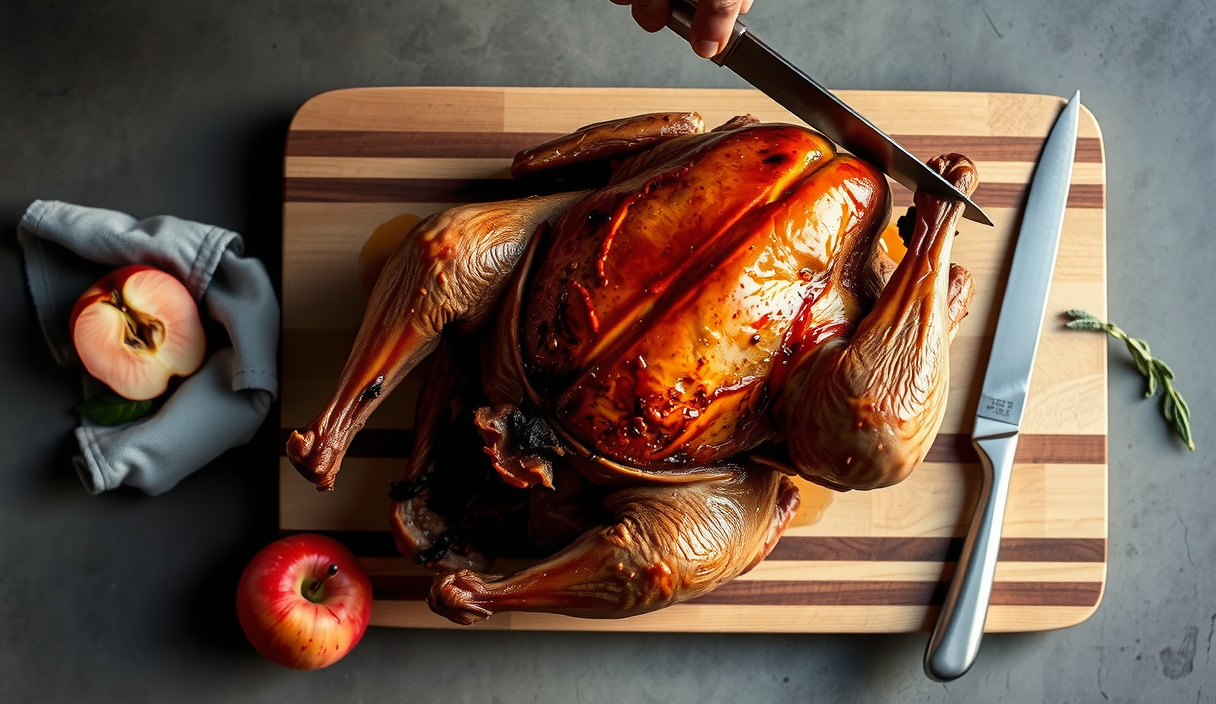 Spatchcocked Smoked Whole Turkey